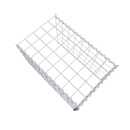 Gabião tipo 4 80 cm x 50 cm x 50 cm (C x A x P), malhagem 10 cm x 10 cm, espiral