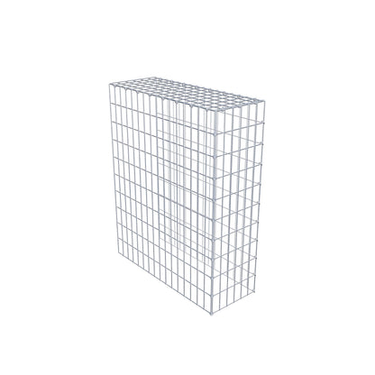 Anbaugabione Typ 4 100 cm x 80 cm x 30 cm (L x H x T), Maschenweite 5 cm x 10 cm, C-Ring