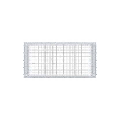 Gabion 100 cm x 50 cm x 50 cm (L x H x D), maskestørrelse 5 cm x 5 cm, C-ring