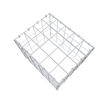 Gabião Tipo 3 50 cm x 40 cm x 40 cm (C x A x P), malhagem 10 cm x 10 cm, anel C