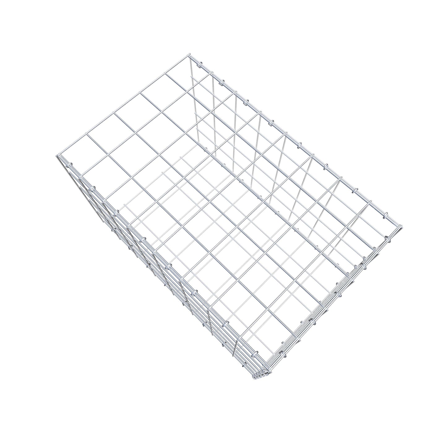 Pila adicional tipo 2 80 cm x 50 cm x 50 cm (L x A x P), malla 10 cm x 10 cm, anillo en C