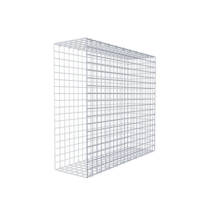 Gabião tipo 2 100 cm x 90 cm x 30 cm (C x A x P), malhagem 5 cm x 5 cm, anel C