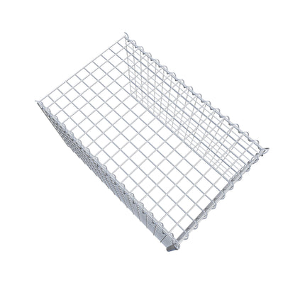 Gabião tipo 4 80 cm x 50 cm x 50 cm (C x A x P), malhagem 5 cm x 5 cm, espiral