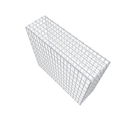 Gabion 100 cm x 90 cm x 30 cm (L x H x D), mesh size 5 cm x 10 cm, C-ring