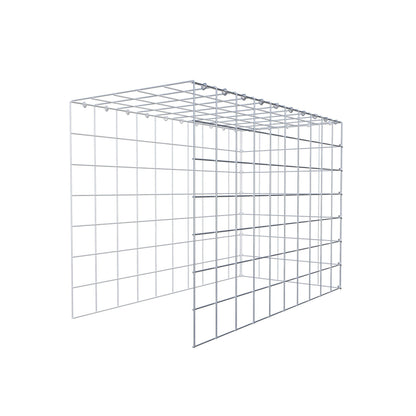 Gabião Tipo 4 100 cm x 70 cm x 50 cm (C x A x P), malhagem 10 cm x 10 cm, anel C