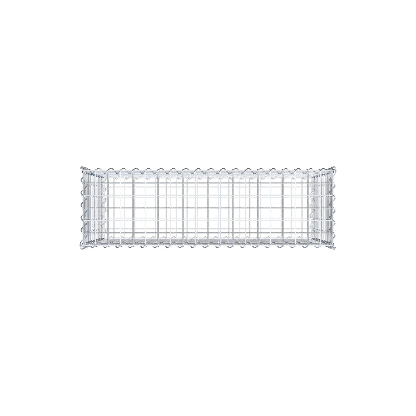Gabion 100 cm x 60 cm x 30 cm (L x H x D), maskstorlek 5 cm x 5 cm, spiral