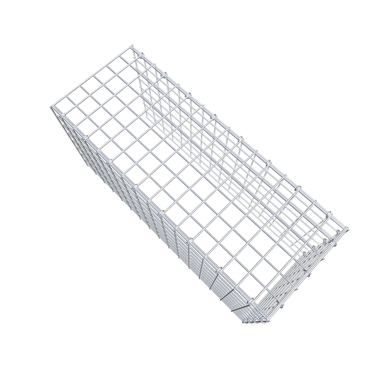 Gabião Tipo 4 80 cm x 40 cm x 30 cm (C x A x P), malhagem 5 cm x 5 cm, anel C