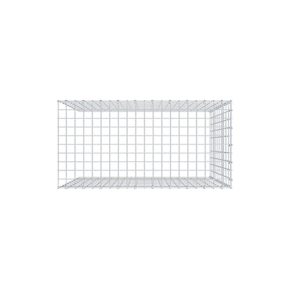 Gabião Tipo 4 100 cm x 100 cm x 50 cm (C x A x P), malhagem 5 cm x 10 cm, anel C