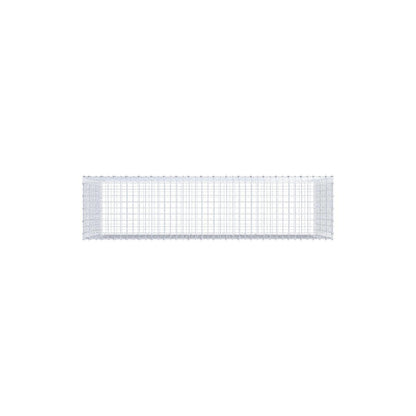 Gabione 200 cm x 100 cm x 50 cm (L x H x T), Maschenweite 5 x 5 cm, Spiralring