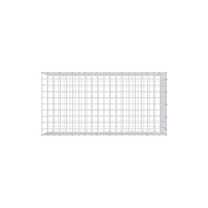 Anbaugabione Typ 2 100 cm x 30 cm x 50 cm (L x H x T), Maschenweite 5 cm x 5 cm, C-Ring