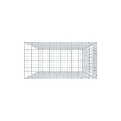 Gabião tipo 2 200 cm x 100 cm x 50 cm, malhagem 5 cm x 10 cm, anel C