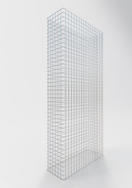 Gabion de clôture 92 x 160 x 32 cm – Maille 5 x 5 cm – Fil galvanisé Ø 4 mm