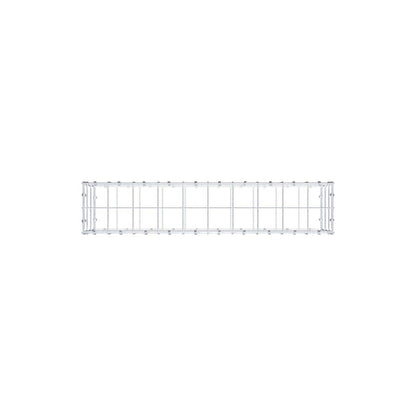 Gabião 100 cm x 30 cm x 20 cm (C x A x P), malhagem 10 x 10 cm, anel espiral