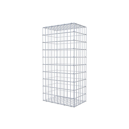 Gabion 100 cm x 30 cm x 50 cm (L x H x D), maskstorlek 5 cm x 10 cm, C-ring