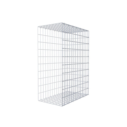 Anbaugabione Typ 2 100 cm x 70 cm x 40 cm, Maschenweite 5 cm x 10 cm, C-Ring