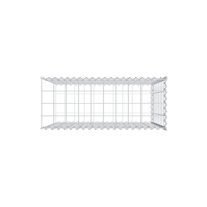 Extra gabion typ 2 100 cm x 90 cm x 40 cm (L x H x D), maskstorlek 10 cm x 10 cm, spiral