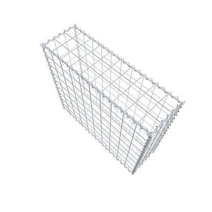Gabião 100 cm x 90 cm x 30 cm (C x A x P), malhagem 10 cm x 10 cm, espiral