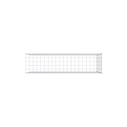 Gavión complementario tipo 4 200 cm x 100 cm x 50 cm (L x A x P), malla 10 cm x 10 cm, espiral
