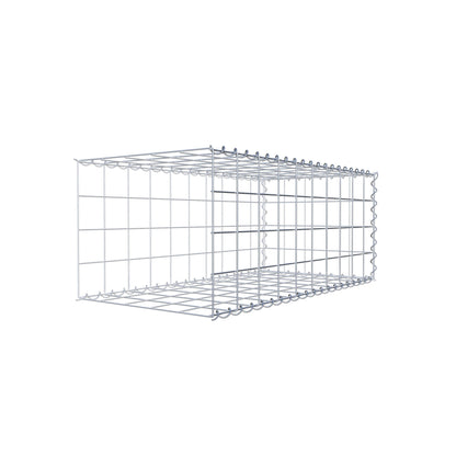 Gavión adicional tipo 2 100 cm x 40 cm x 50 cm (L x A x P), malla 10 cm x 10 cm, en espiral