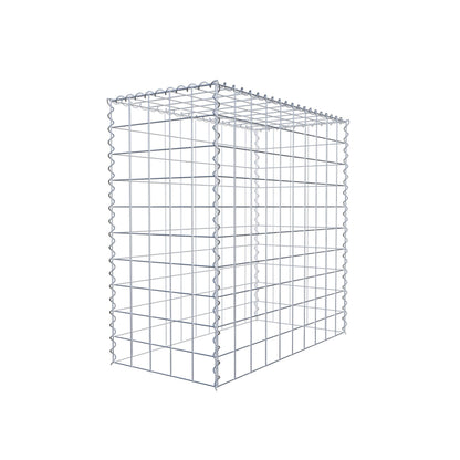 Gavión complementario tipo 3 100 cm x 100 cm x 50 cm (L x A x P), malla 10 cm x 10 cm, espiral