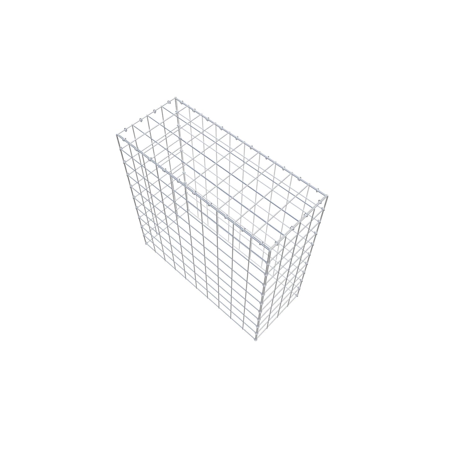 Anbaugabione Typ 3 100 cm x 100 cm x 40 cm (L x H x T), Maschenweite 10 cm x 10 cm, C-Ring