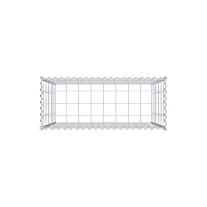 Gabião Tipo 3 100 cm x 90 cm x 40 cm (C x A x P), malhagem 10 cm x 10 cm, espiral