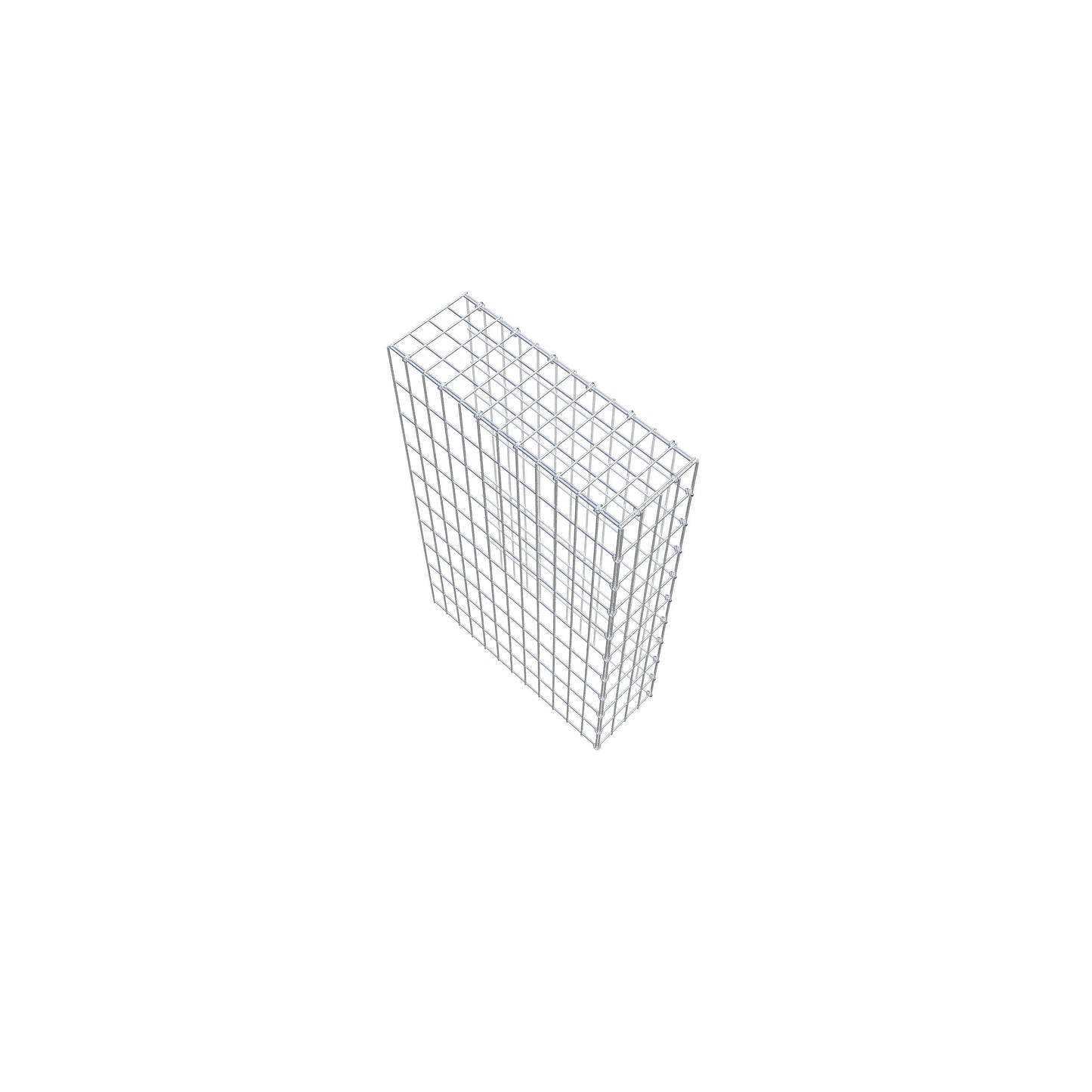 Fourche rapportée type 4 100 cm x 60 cm x 20 cm (L x H x P), mailles 5 cm x 10 cm, anneau C
