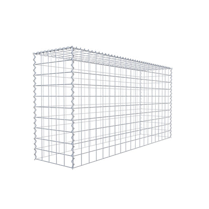 Gabião tipo 3 200 cm x 100 cm x 50 cm (C x A x P), malhagem 10 cm x 10 cm, espiral