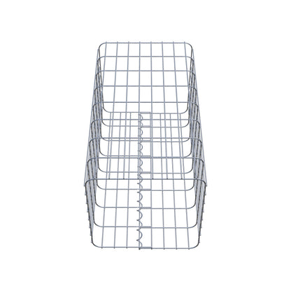 Gabion column square 42 cm x 42 cm, 80 cm height, MW 5 cm x 10 cm