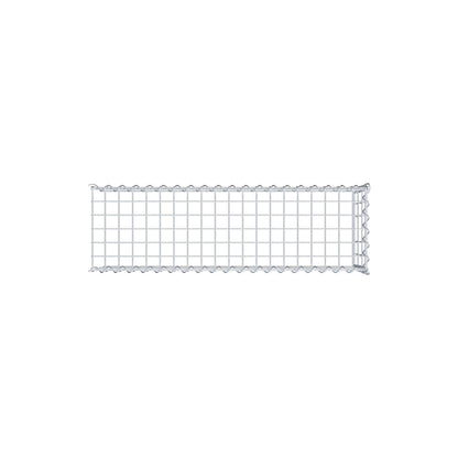Gabbione aggiuntivo tipo 4 100 cm x 30 cm x 30 cm (L x A x P), maglia 5 cm x 10 cm, spirale