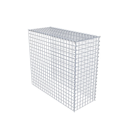 Anbaugabione Typ 4 100 cm x 90 cm x 40 cm (L x H x T), Maschenweite 5 cm x 5 cm, Spirale