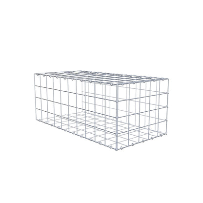 Anbaugabione Typ 2 100 cm x 40 cm x 50 cm (L x H x T), Maschenweite 10 cm x 10 cm, C-Ring