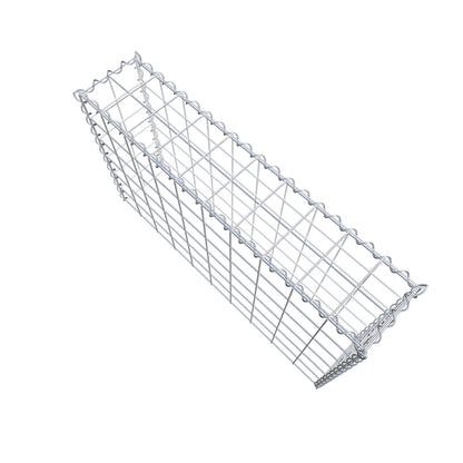 Opvokset gabion type 3 100 cm x 60 cm x 20 cm (L x H x D), maskestørrelse 10 cm x 10 cm, spiral