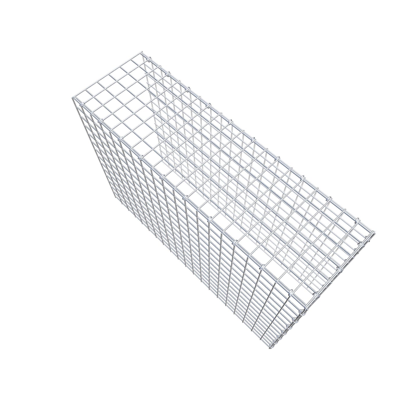 Anbaugabione Typ 4 100 cm x 70 cm x 30 cm (L x H x T), Maschenweite 5 cm x 5 cm, C-Ring