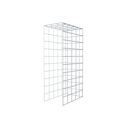 Fourche rapportée type 4 100 cm x 50 cm x 30 cm (L x H x P), mailles 10 cm x 10 cm, anneau C