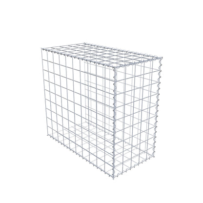 Extra gabion typ 2 100 cm x 90 cm x 50 cm (L x H x D), maskstorlek 10 cm x 10 cm, spiral