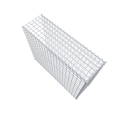 Gabião tipo 2 100 cm x 80 cm x 30 cm (C x A x P), malhagem 5 cm x 5 cm, espiral
