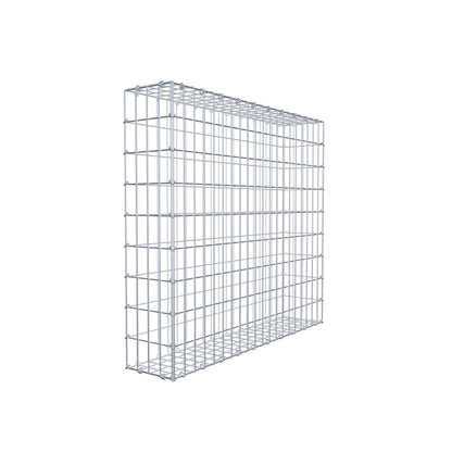 Gabião 100 cm x 90 cm x 20 cm (C x A x P), malhagem 5 cm x 10 cm, anel C