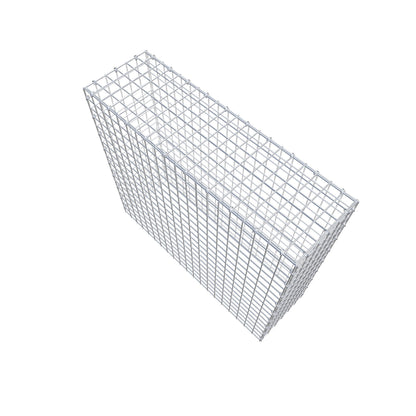 Gavión complementario de tipo 3 100 cm x 90 cm x 30 cm (L x A x P), malla 5 cm x 5 cm, anillo en C