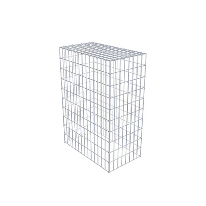 Type 3 oplegkorf 100 cm x 70 cm x 40 cm (L x H x D), maaswijdte 5 cm x 10 cm, C-ring