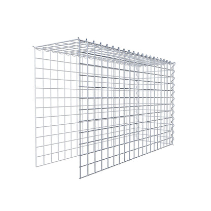 Grown-on gabion type 4 100 cm x 60 cm x 30 cm (L x H x D), mesh size 5 cm x 5 cm, spiral