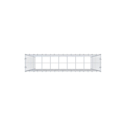 Anbaugabione Typ 3 100 cm x 90 cm x 20 cm (L x H x T), Maschenweite 10 cm x 10 cm, C-Ring