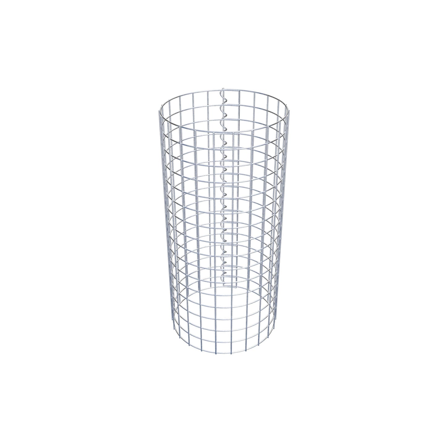 Gabionensäule rund 37 cm Durchmesser, 80 cm Höhe, Maschenweite 5 cm x 5 cm