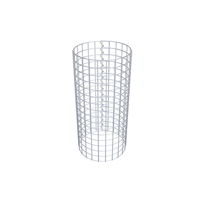 Gabionensäule rund 37 cm Durchmesser, 80 cm Höhe, Maschenweite 5 cm x 5 cm