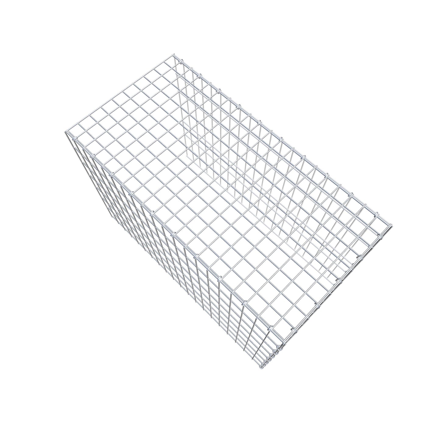 Gabião tipo 4 100 cm x 70 cm x 50 cm (C x A x P), malhagem 5 cm x 10 cm, anel C