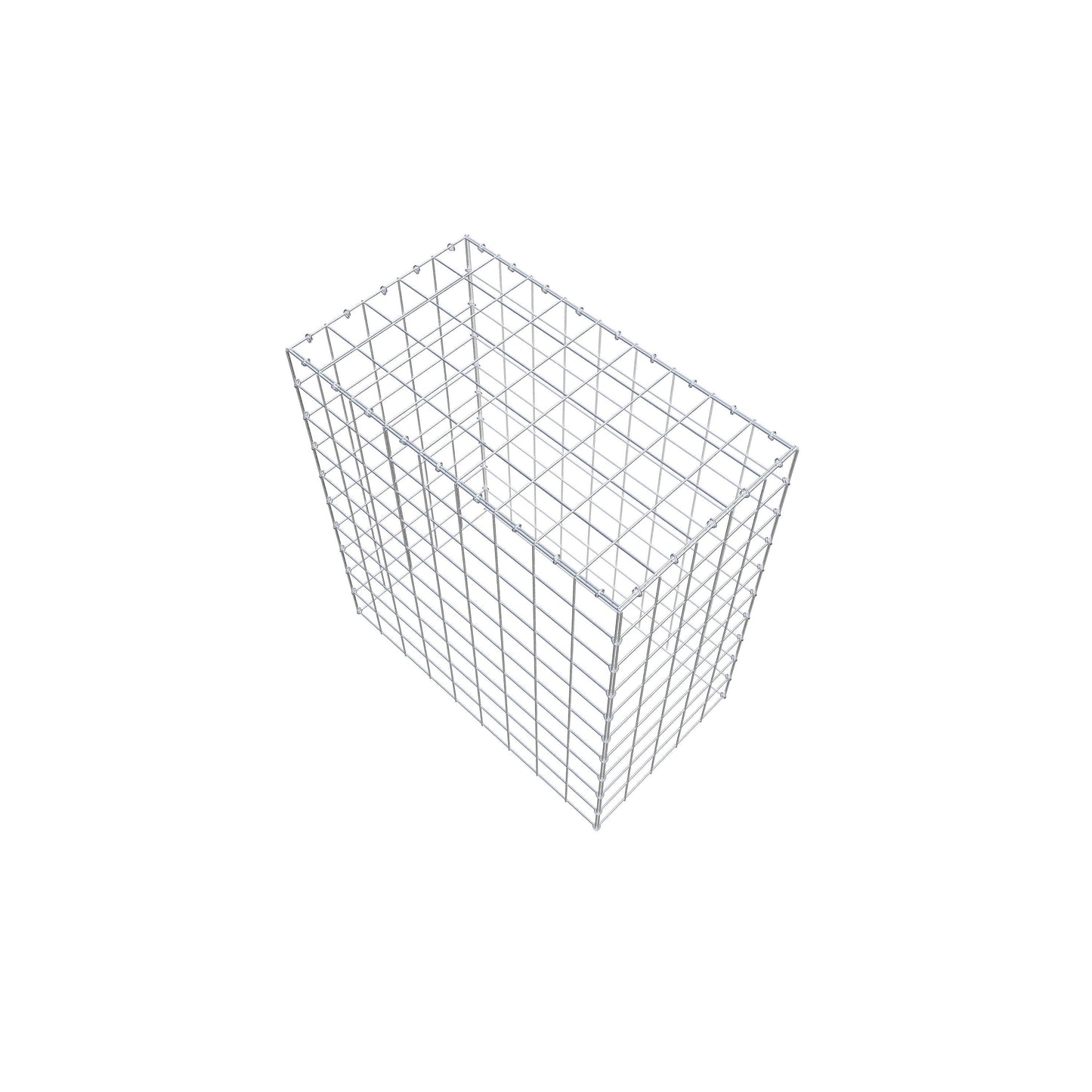 Fourche rapportée type 3 100 cm x 90 cm x 50 cm (L x H x P), mailles 10 cm x 10 cm, anneau C