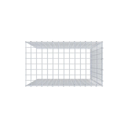Gabião Tipo 4 100 cm x 70 cm x 40 cm (C x A x P), malhagem 5 cm x 5 cm, anel C
