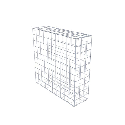 Extra gabion typ 2 100 cm x 100 cm x 30 cm (L x H x D), maskstorlek 10 cm x 10 cm, C-ring