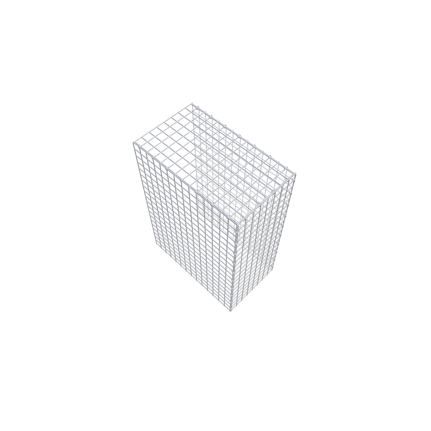 Gabião Tipo 4 100 cm x 70 cm x 40 cm (C x A x P), malhagem 5 cm x 5 cm, anel C