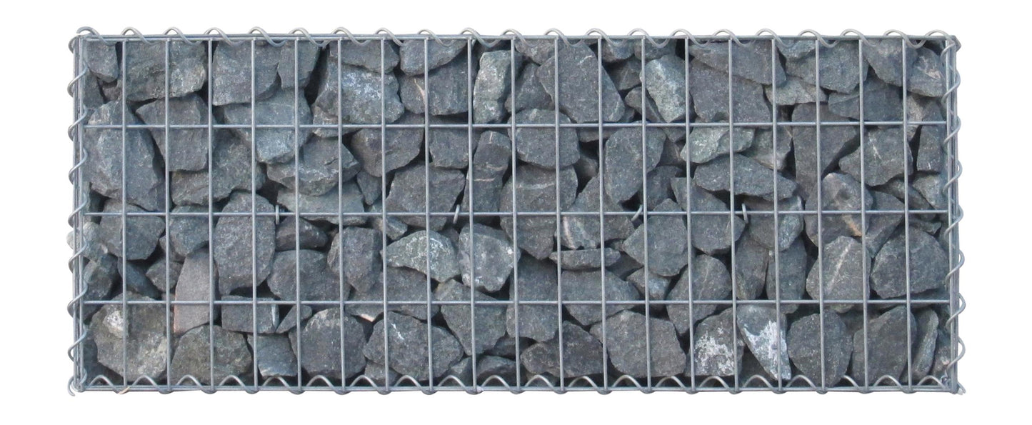 Gabion 100 cm x 40 cm x 30 cm (L x H x P), mailles 5 cm x 10 cm, spirale